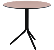 Black Poseidon Cafe Table